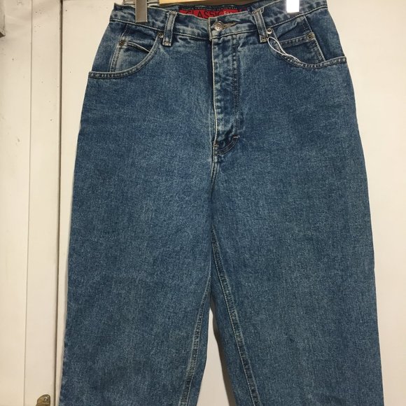 VINTAGE GLORIA VANDERBILT HGH RISE CLASSIC FIT DENIM JEANS SIZE 8 - Picture 3 of 4